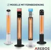 AREBOS Promiennik stojący 2000 W, 2 ustawienia ciepła, Podgląd zdjęcia produktu 7