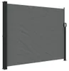 vidaXL Boční výsuvná markýza antracit 160x600 cm Náhled obrázku produktu 1