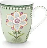 Henkelbecher groß ?Lily & Lotus", light green, 350 Produktbild-Vorschau 1