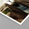 Poster - Poster ohne Rahmen - Felsen Gipfel Wolken - 30x40 Produktbild-Vorschau 2