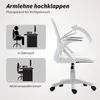 HOMCOM Kancelářská židle Ergonomická otočná židle s Náhled obrázku produktu 7