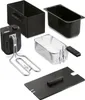 Princess 82727 Friteuse en acier inoxydable, Couleur:Noir Voir les images du produit 3