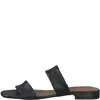 Tamaris Damen Pantolette Leder zwei Riemen Karree Produktbild-Vorschau 2