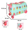 Valigia da viaggio per bambini con ruote, bagaglio a mano, Anteprima dell’immagine prodotto 9