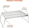Stabilotherm BBQ GRID Outdoor-Klappgrill L (32 cm x 44 cm x Produktbild-Vorschau 4