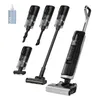 A collection of vacuum cleaner components and a bottle of cleaning solution are displayed against a white background. Produktbild-Vorschau
