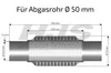 HJS 83 00 8543 Flexrohr Abgasanlage Auspuffrohr für OPEL Produktbild-Vorschau 2