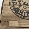 100 Pizzakarton aus Mikrowellpappe kraft 40 x 40 x 5 cm Produktbild-Vorschau 4