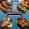 Vilde | Holzkohlegrill Klappbar - 77x23x31 cm - Tragbarer Produktbild-Vorschau 7