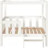 vidaXL Lit pour chien Blanc 95,5x73,5x90 cm Pin massif Voir les images du produit 12