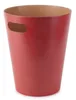 Umbra Woodrow Papierkorb, rot, gebogenes Holz, 7,5 Liter, H Produktbild-Vorschau 1