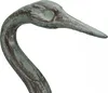 Dekorative Kranichstatue aus Gusseisen Produktbild-Vorschau 4