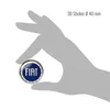 Samolepka Fiat 3D Official Logo Blue, 40 mm Náhled obrázku produktu 4