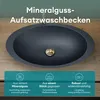 Mai & Mai Aufsatzwaschbecken 59,3x35,1x10,7cm Waschschale Produktbild-Vorschau 3