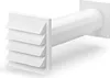 Naber K-Klima-R 100 100 Mauerkasten, weiß  - Produktbild-Vorschau 3