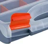 Relaxdays Sortierbox 3er Set, Griff, verschließbarer Produktbild-Vorschau 3