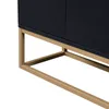 CDGlobal Kommode Sideboard mit 4 Türen und verstellbaren Produktbild-Vorschau 11