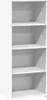 vidaXL Highboard White 50x41x124 cm Materiál na bázi dřeva Náhled obrázku produktu 2