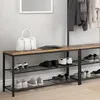 Panca scarpiera da ingresso Vicco Fyrk Legno antico 100 x Anteprima dell’immagine prodotto 5