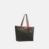 L.CREDI sac shopper sac à main Filiberta Shopper Brown Voir les images du produit 13