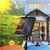 Guirlande lumineuse solaire LED Ikodm 10 mètres, effet Voir les images du produit 7