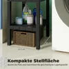COSTWAY 4stupňový koupelnový regál, volně stojící regál z Náhled obrázku produktu 6