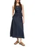 Comma Damen Rock, A-Linie, Midi-Länge, aus leichtem Denim, Produktbild-Vorschau 8