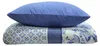 Renforce Bettwäsche Set 2tlg 155x200 cm und 80x80 cm Blau Produktbild-Vorschau 7