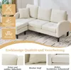 MODFU Chaiselongue L-förmiges Ecksofa mit Produktbild-Vorschau 4