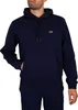 Lacoste Logo Pullover Hoodie, Blau 3XL Produktbild-Vorschau 2
