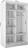 Schrank mit Schwebetüren DEBRA - 120cm Kleiderschrank mit Produktbild-Vorschau 4