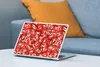 MuchoWow® Laptop Aufkleber Sticker Cover Blüte - Rot - Produktbild-Vorschau 4