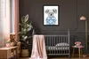 MuchoWow® Gerahmtes Poster Koala - Blumen - Sommer - Blau Produktbild-Vorschau 4