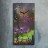 Küche Wohnzimmer Wand Leinwand Uhr 30x60 Malerei Abstrakte Produktbild-Vorschau 2