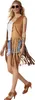 dressforfun® Damenkostüm Hippie Weste Produktbild-Vorschau 3