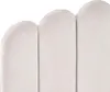 BELIANI Postel krémově bílá sametové čalounění 160 x 200 cm Náhled obrázku produktu 7