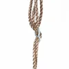 A close-up of a braided rope with a metal clasp, likely part of a swing or similar item. Produktbild-Vorschau