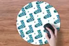 MuchoWow® Mauspad Mousepad Socken - Schnittmuster - Herzen Produktbild-Vorschau 3