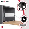KOTARBAU® Klappenbeschlag Barfach Weiß 259 mm Produktbild-Vorschau 4
