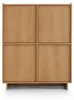 Elegantes Highboard / Hochkommode YASUMI (98x124 cm) – Produktbild-Vorschau 6