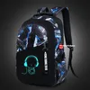 Schulrucksäcke Rucksack-Set Anime Leuchtender USB Jungen Produktbild-Vorschau 8