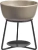 A ceramic bowl on a metal stand. Produktbild-Vorschau