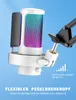 FIFINE  PC Microphone RGB Streaming  Gaming  Podcast Studio Produktbild-Vorschau 2