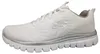 Skechers Graceful - Get Connected - Weiß / Silber Polyester Produktbild-Vorschau 25