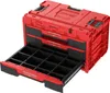 QBrick QBRICK ONE tool box with 3 drawers 2.0 RED Náhled obrázku produktu 4