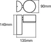 Ledvance LED Wandleuchte Außen Endura Style Spot Round weiß Produktbild-Vorschau 7