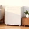 Badezimmerschrank Weiss 31x17x33cm MDF Aufbewahrungsschrank Produktbild-Vorschau 3