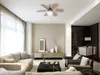 Globo Lighting ventilátor kovový nikel matný, 1x E27 Náhľad obrázku produktu 11