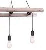 Globo Lighting Hängeleuchte Holz naturfarben, 4x E27 Produktbild-Vorschau 3