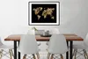 MuchoWow® Gerahmtes Poster Weltkarte - Schlange - Design Produktbild-Vorschau 3